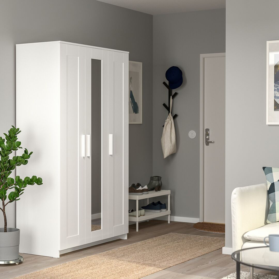 Dulap Ikea Brimnes 117x190 - Livrare în toată Moldova! Credit 0% фото 0