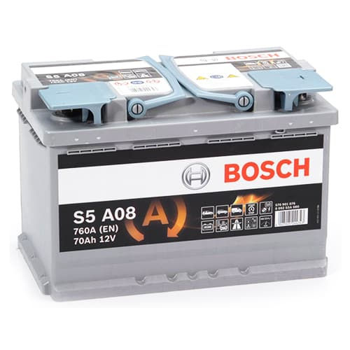 Baterii auto 70Ah 760A EFB, AGM Start-Stop - Bosch, Varta, Energizer foto 2