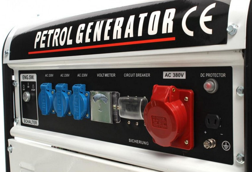 Generator pe benzina cu un motor puternic