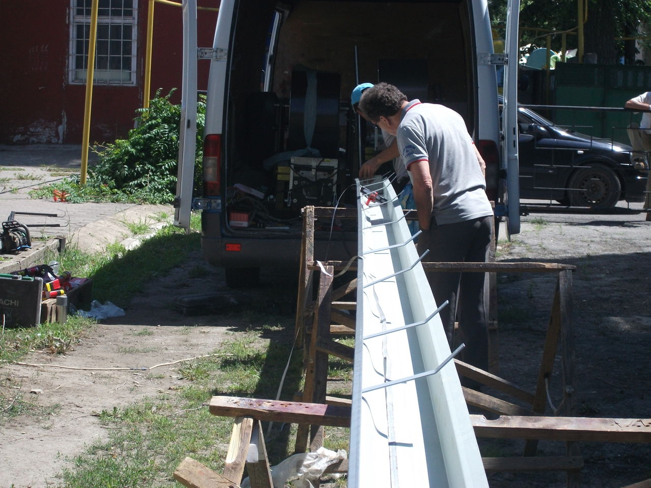 Jgheaburi  cu picurator fara unituri (водосток с капелиником ) foto 3