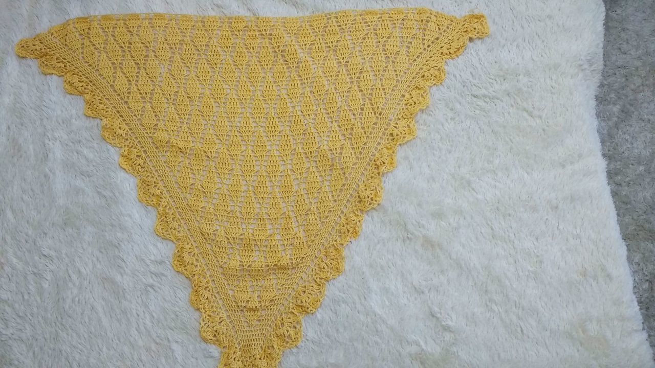 Fular crosetat perfect pentru toamna-iarna ...