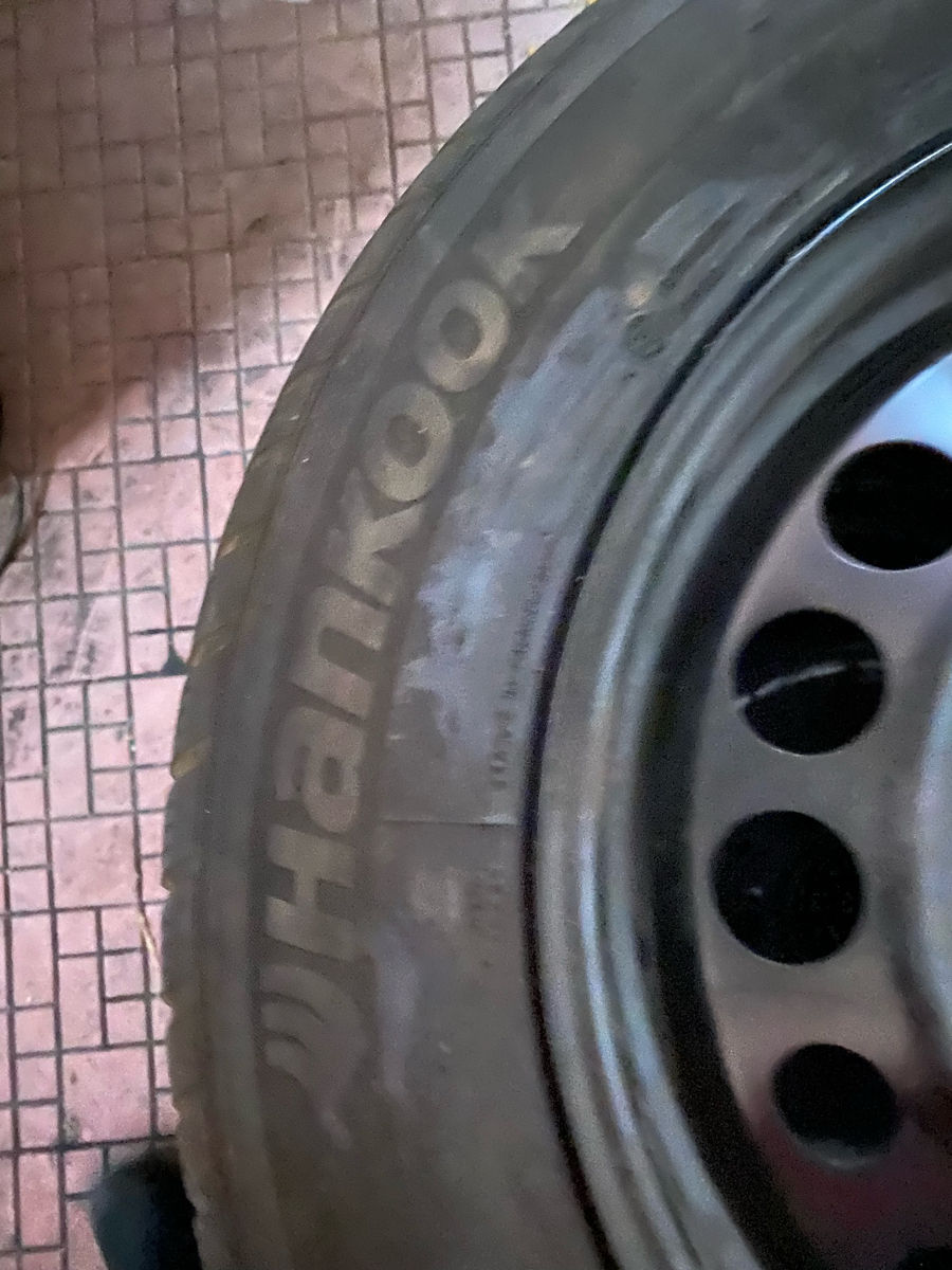Диски + резина hankook. на mercedes разболтовка 112диски + резина ...