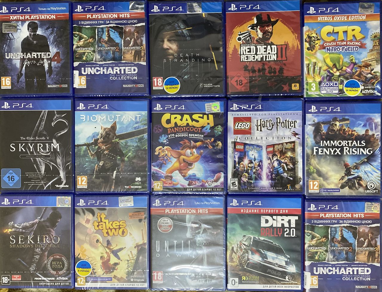 Игры PS4
