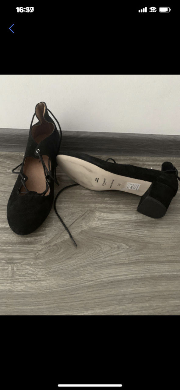 Кожаные новые туфли jonak paris