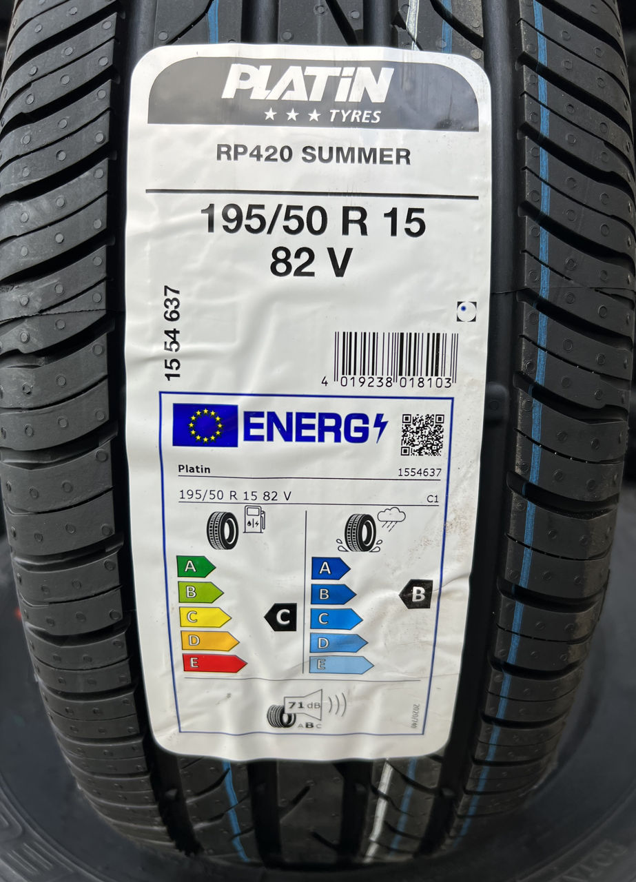 195/50 R15 Platin Rp420/ Доставка, livrare toata Moldova foto 1