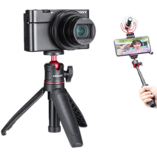 Мини трипод / селфи стик / Ulanzi MT-08 Extendable Mini Tripod & Handle foto 3