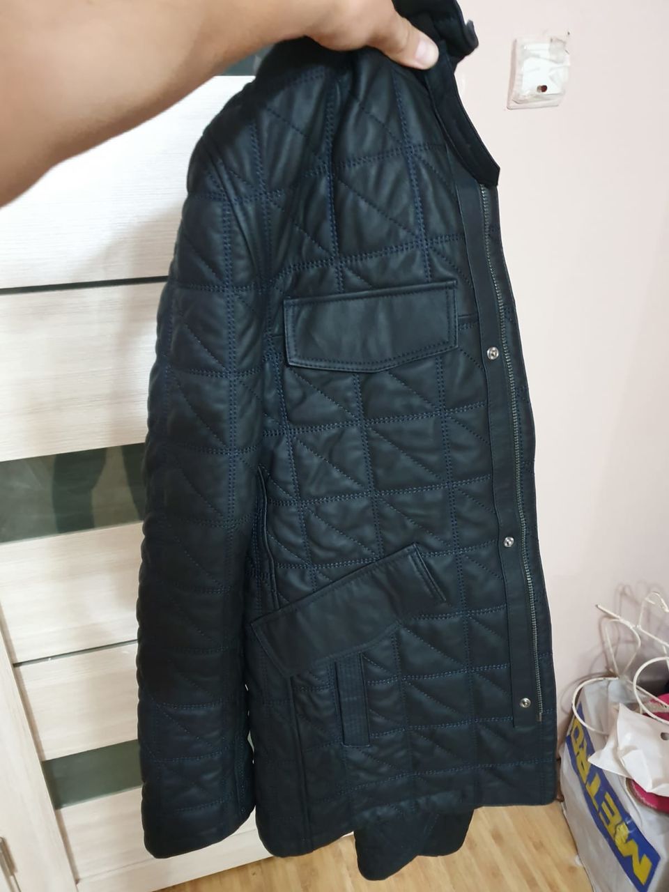 Кожаная куртка Bikkembergs