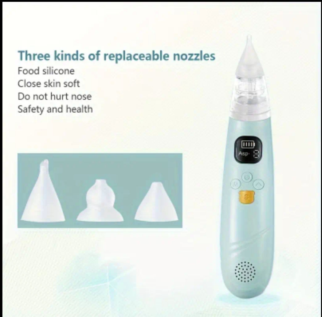 Aspirator nazal electric, cu acumulator foto 3