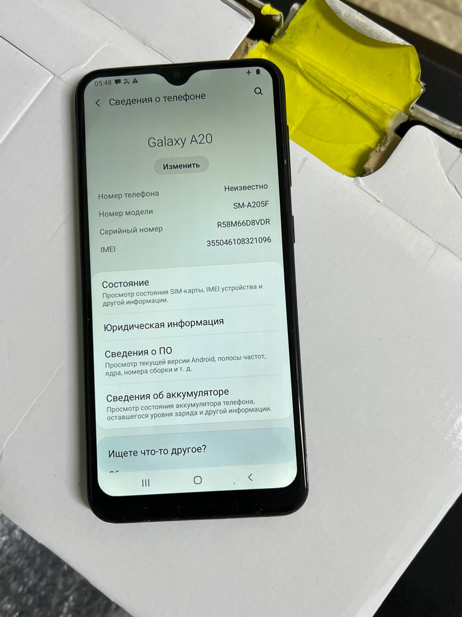 Samsung A20 3/32gb dual sim  foto 2