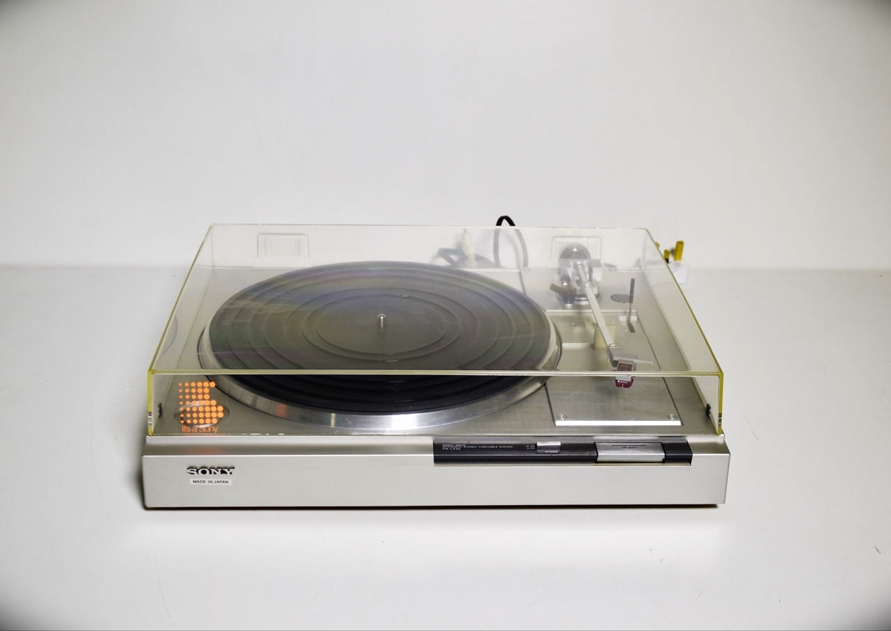 Sony model ps-lx22 direct drive stereo turntable foto 6