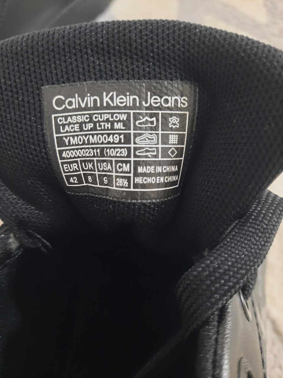 Adidasi Calvin Klein Jeans, кроссовки Calvin klein Jeans фото 4