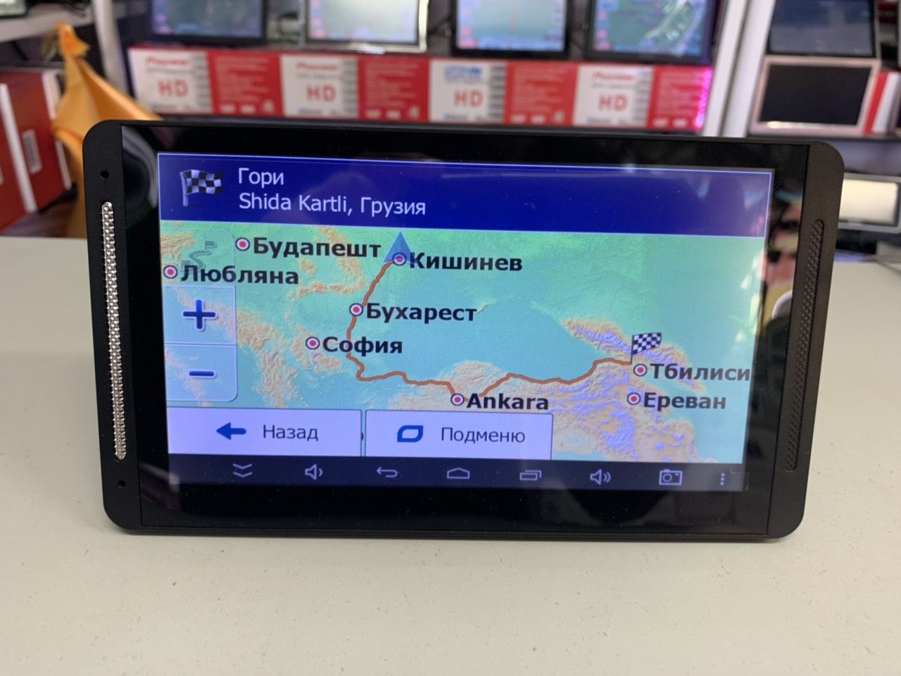 Pioneer TIR Планшет навигатор GPS для грузовых 7