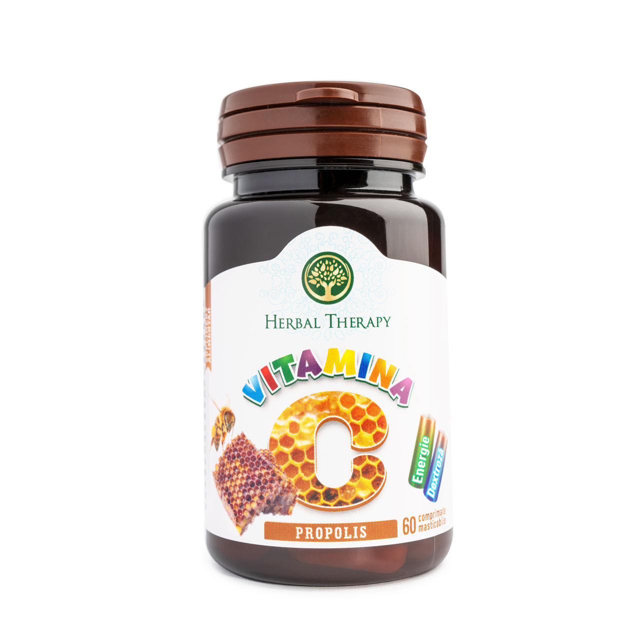 Vitamina C 100mg cu Propolis N60 foto 0