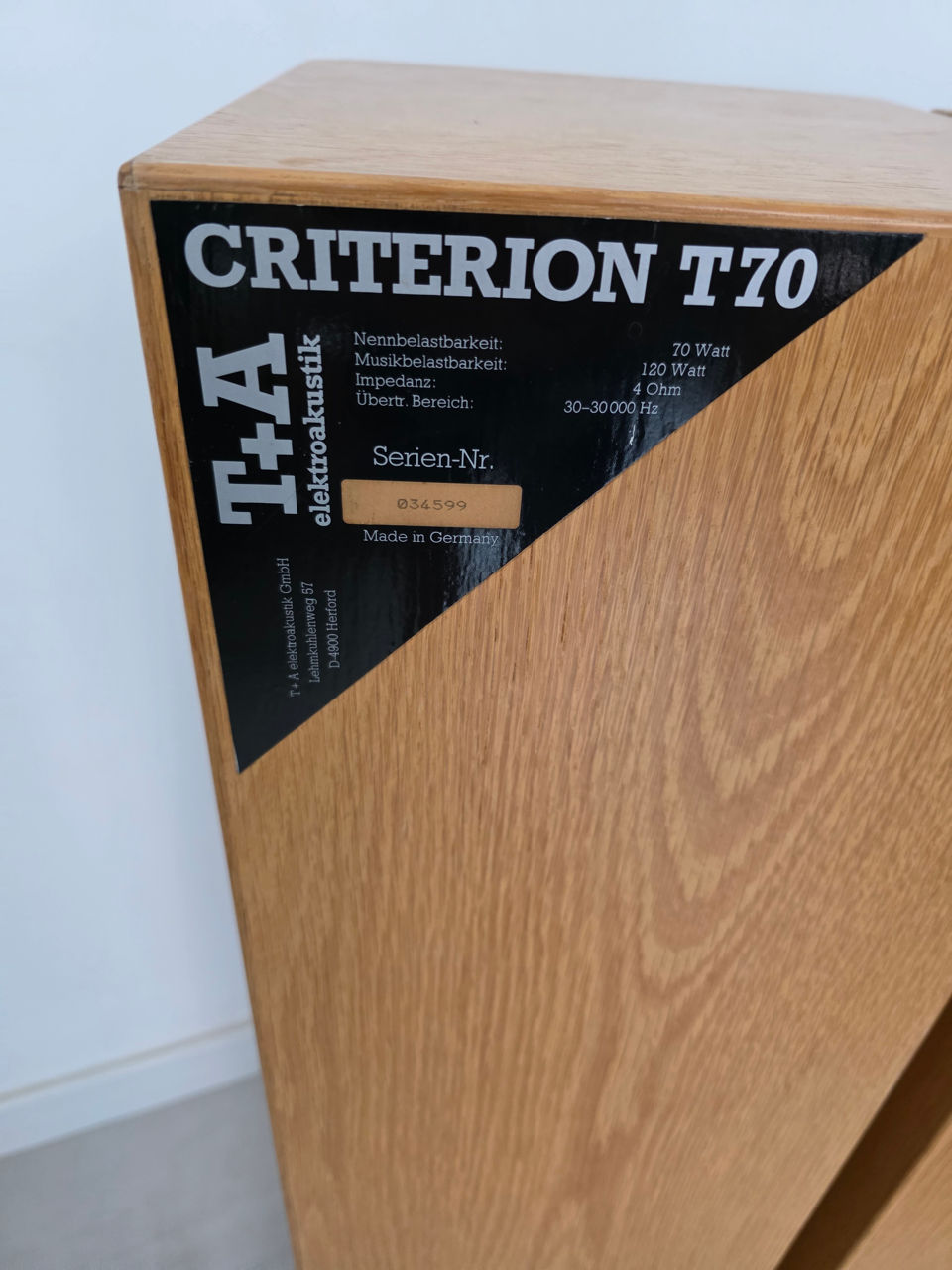 Canton vento 809 dc/t+a Criterion t70 foto 9