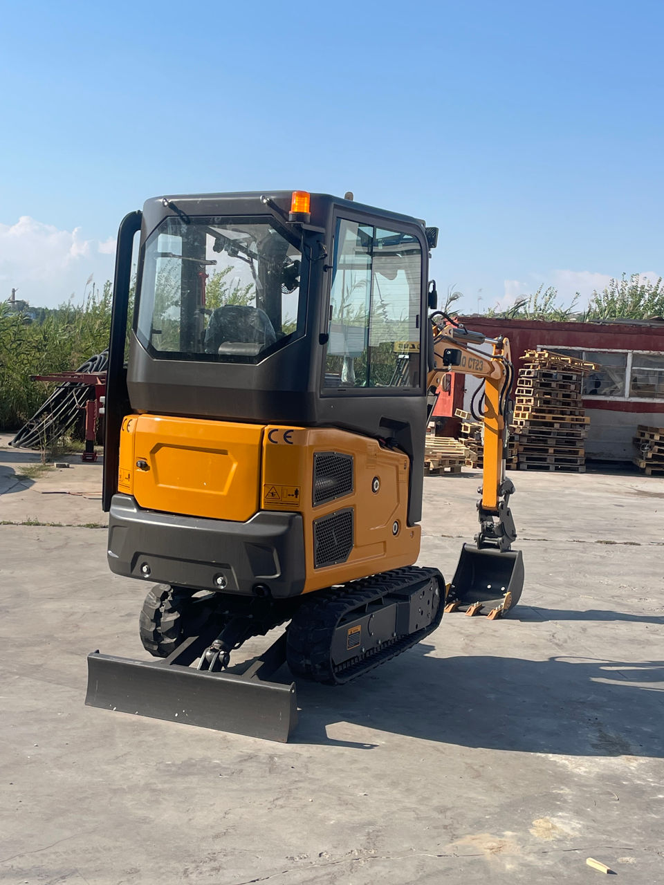 Miniexcavator macao ct23  credit fără prima rată este în stoc foto 6