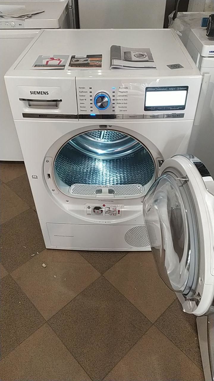 Стиральная машина Siemens IQ890+ сушка с тепловым насосом, в идеальном ...