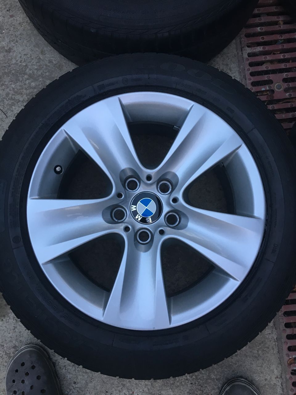 Discuri r17 cu anvelope goodyear 225/55