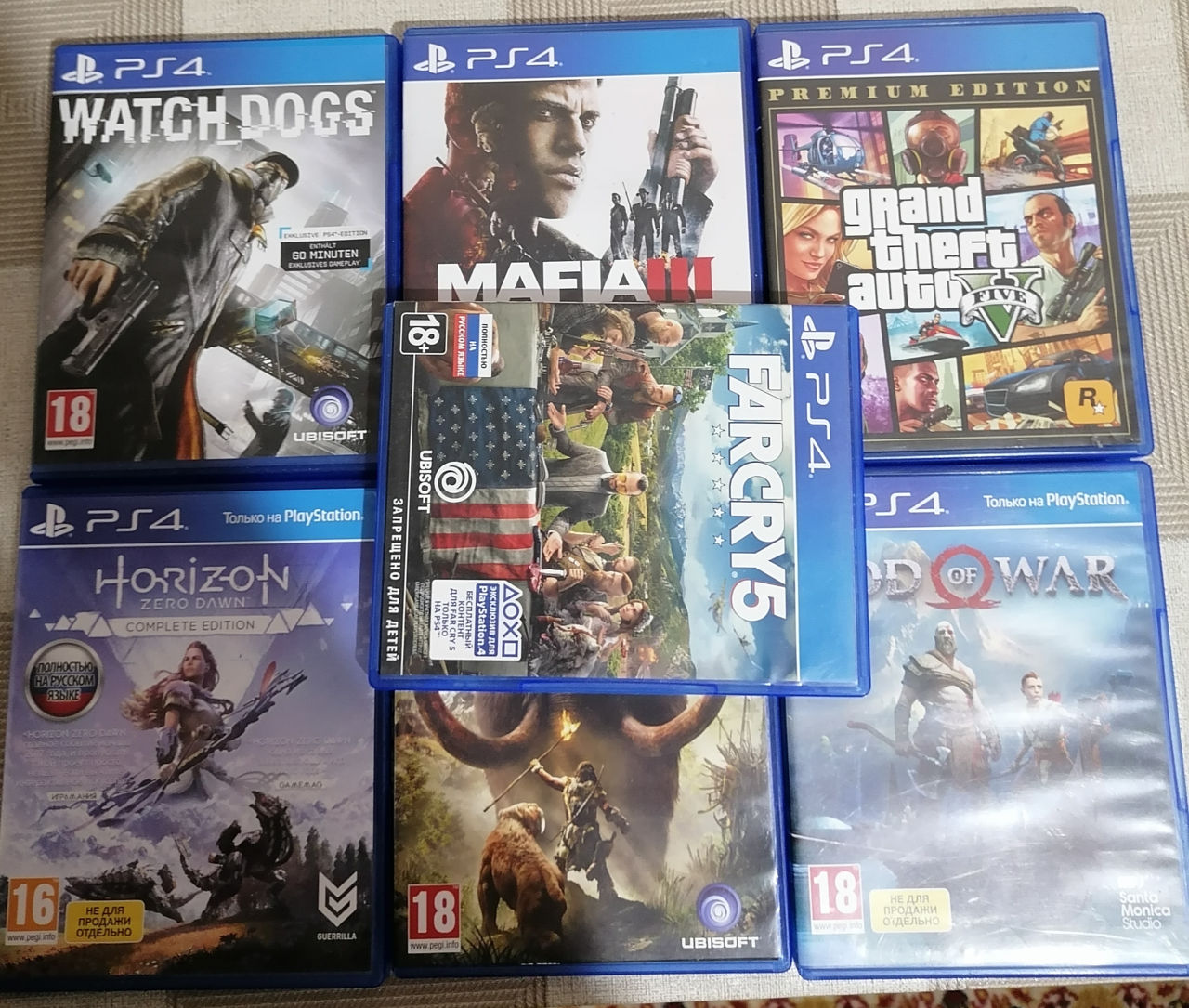 Продам/обменяю игры на ps4