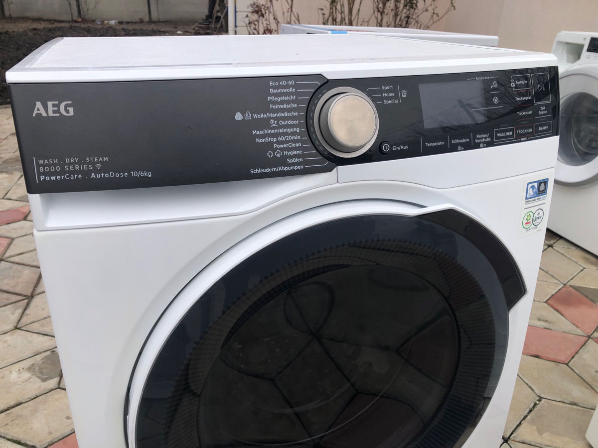 Идеальная стиральная машина с сушкой AEG на 10 кг из новых моделей