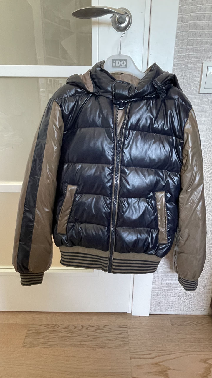 Куртка пуховик Sisley на мальчика р.XL-150 см
