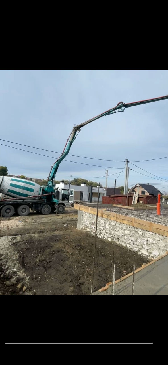 Servicii pompare si transportare a betonului ( beton de toate marcile) foto 1