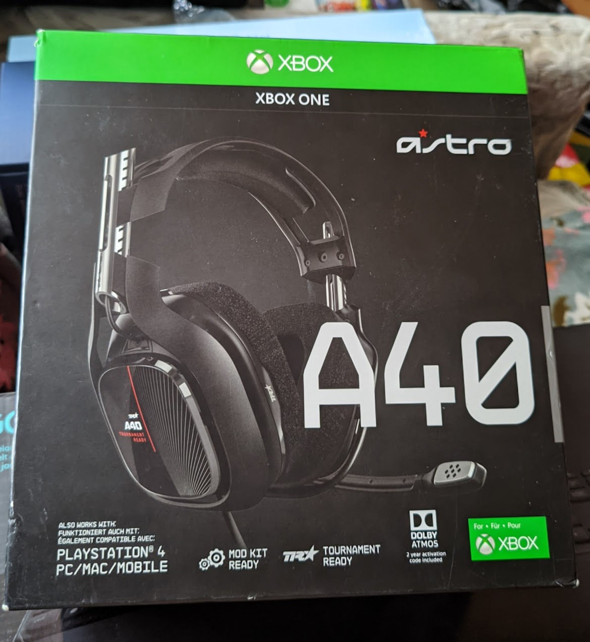 Logitech Astro Gaming A40 TR Wired Headset with Astro Audio V2 for Xbox Series ,One, PC & Mac foto 0