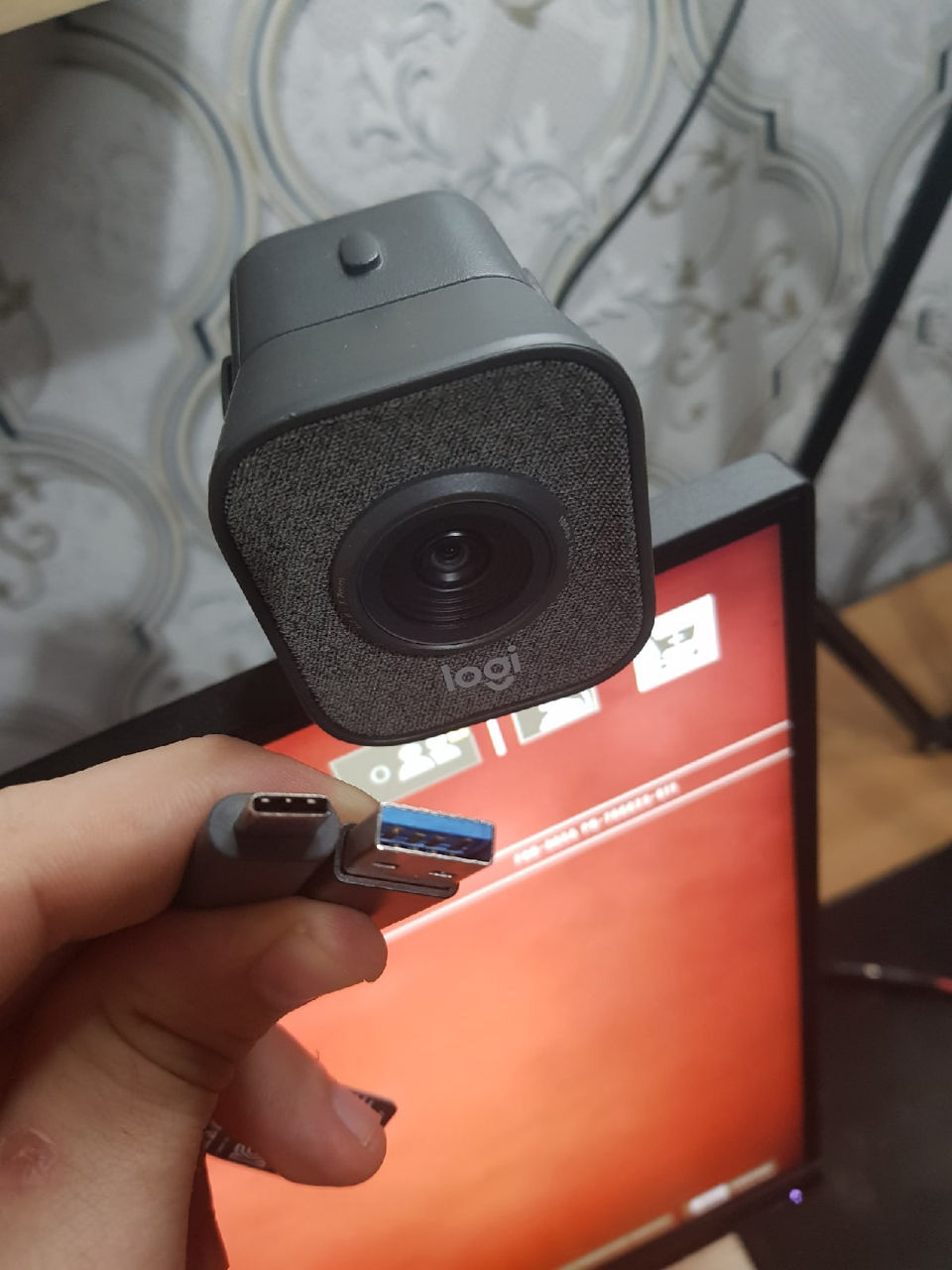 Набор стримера! Микрофон, веб-камера, 2 rgb торшера и кольцевая лампа.