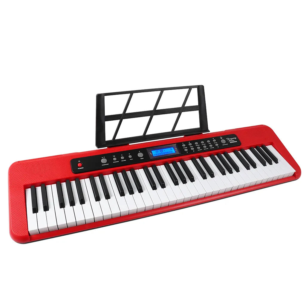 Синтезатор ADMUSIC B681 LCD Red Динамический (Новые, Гарантия, Рассрочка. Бесплатная доставка) фото 0