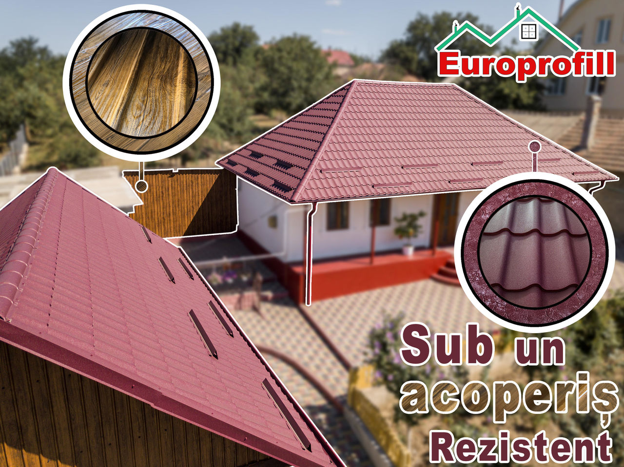 Europrofill  металлочерепица и профнастил от производителя!!! foto 16