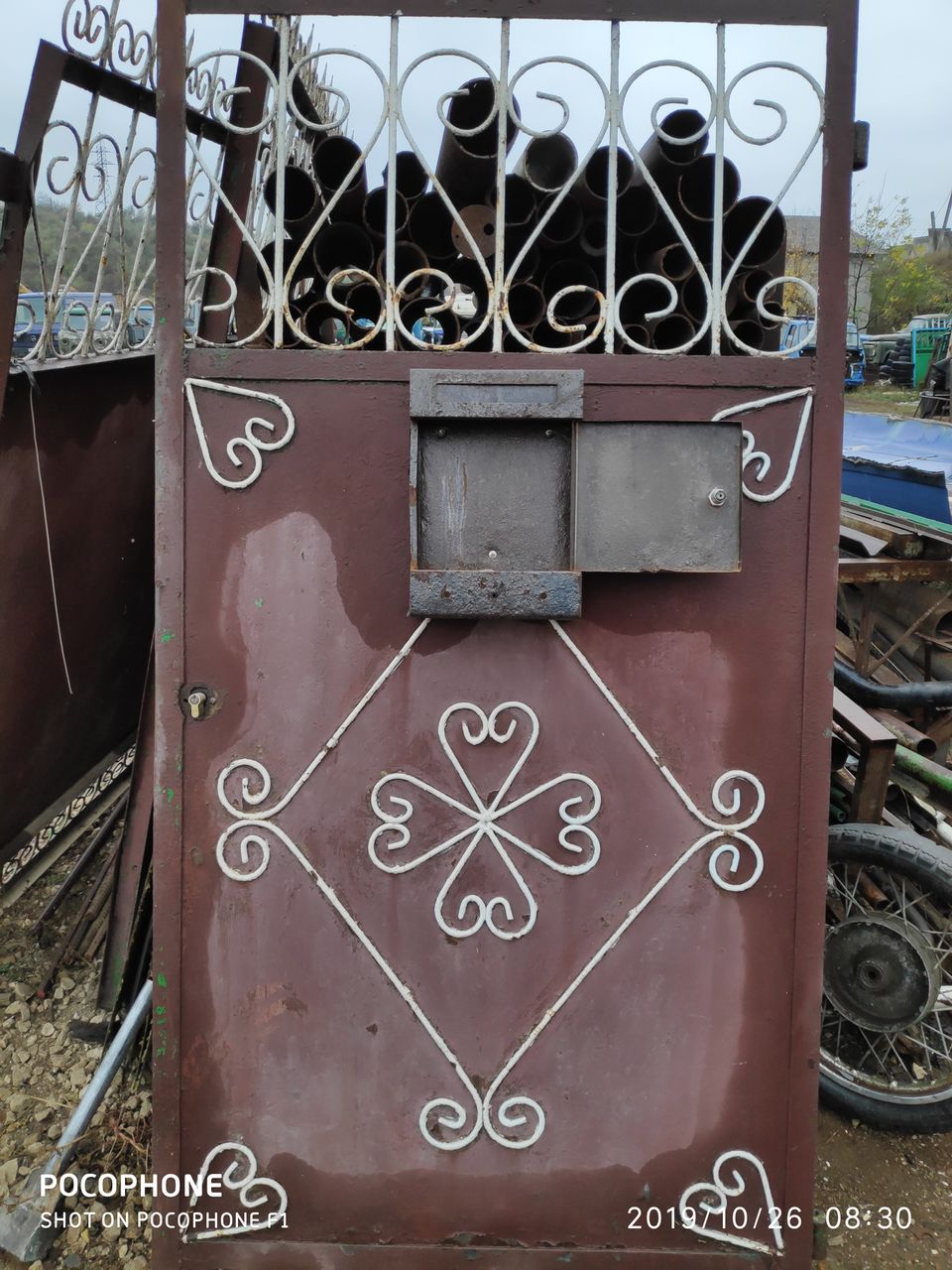 Porți metalice. Uși garaj. foto 12