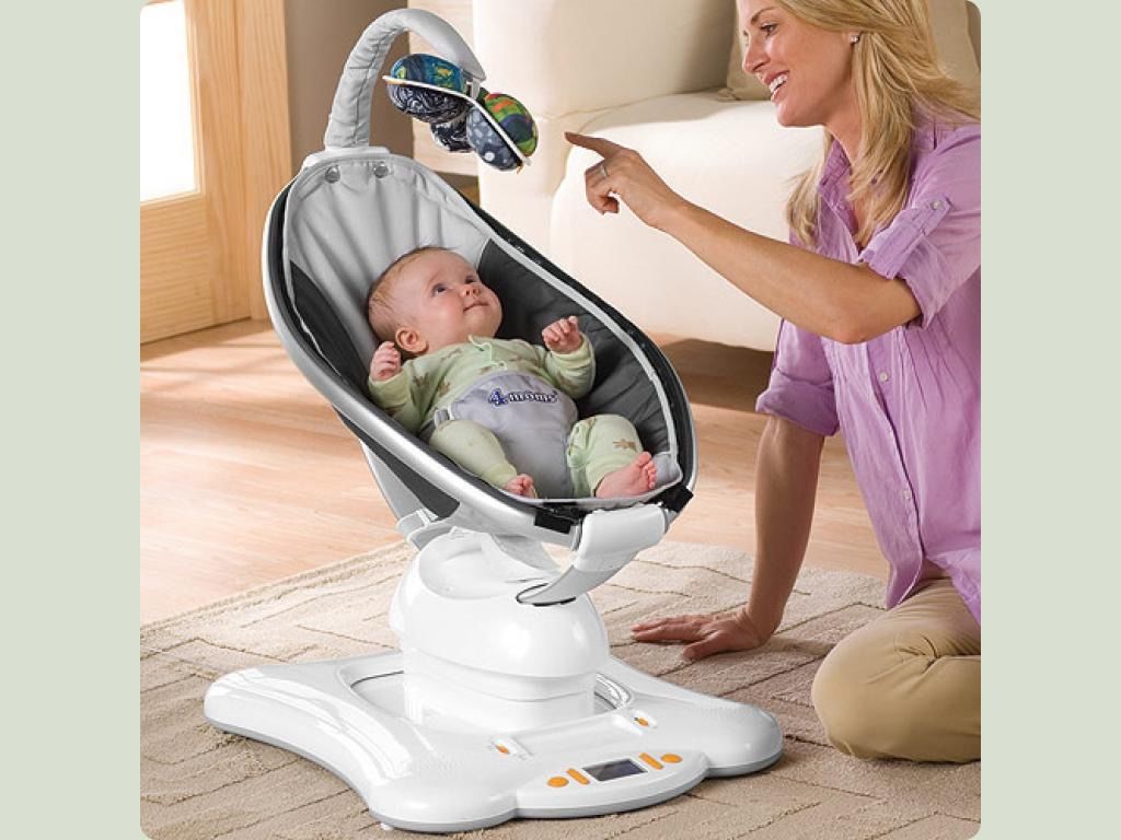 Укачивающий центр 4moms MamaRoo МамаРу напрокат в Baby Service на ...