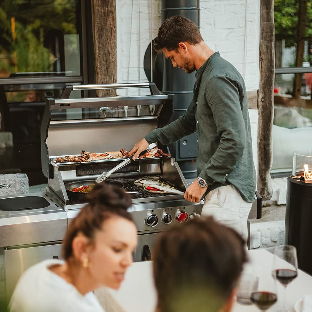 Gratare pe gaz Enders Kansas II Pro 4 SIK Profi Turbo Bucatarie foto 8