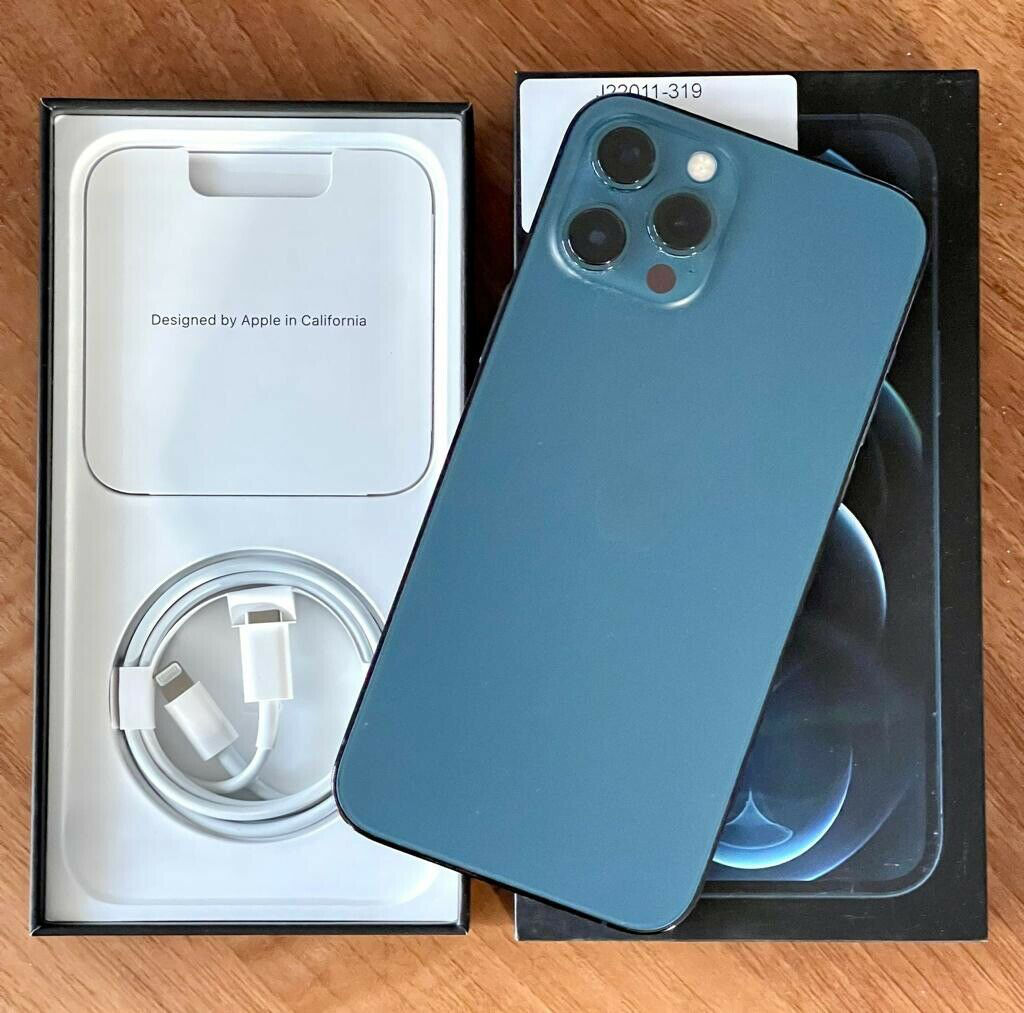 Apple iPhone 12 Pro Max - 512 GB - Pacific Blue (Unlocked)