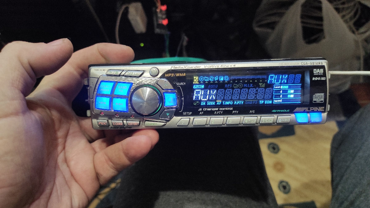 Alpine cda 9812 rb foto 0
