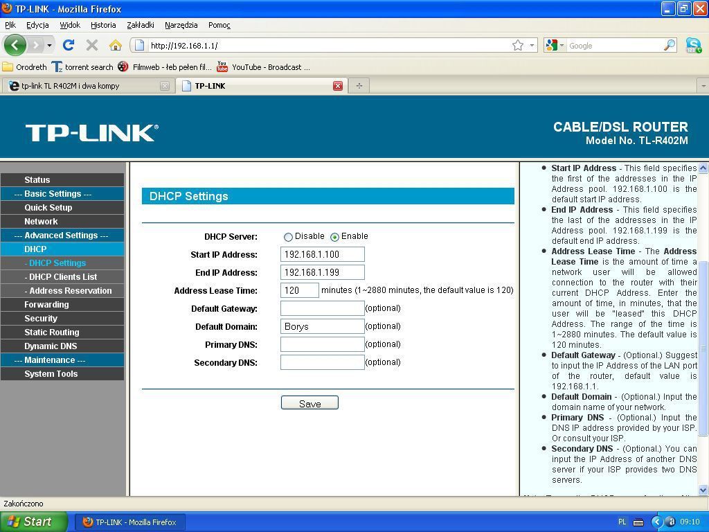 Настройка d link dsl 2650u