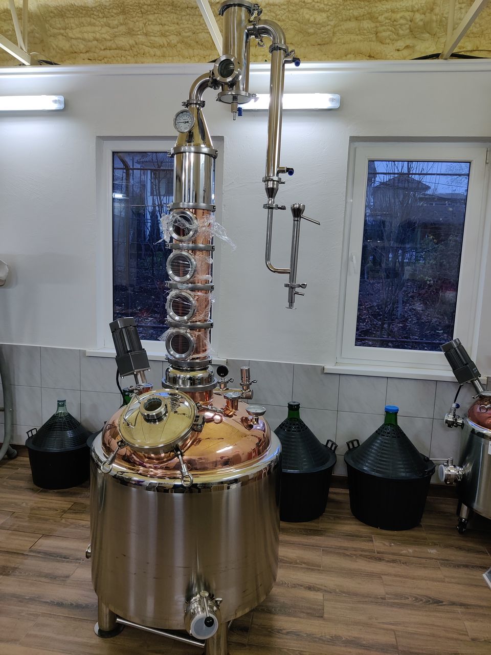 Aparat de distilare 200l Самогонный аппарат 200л
