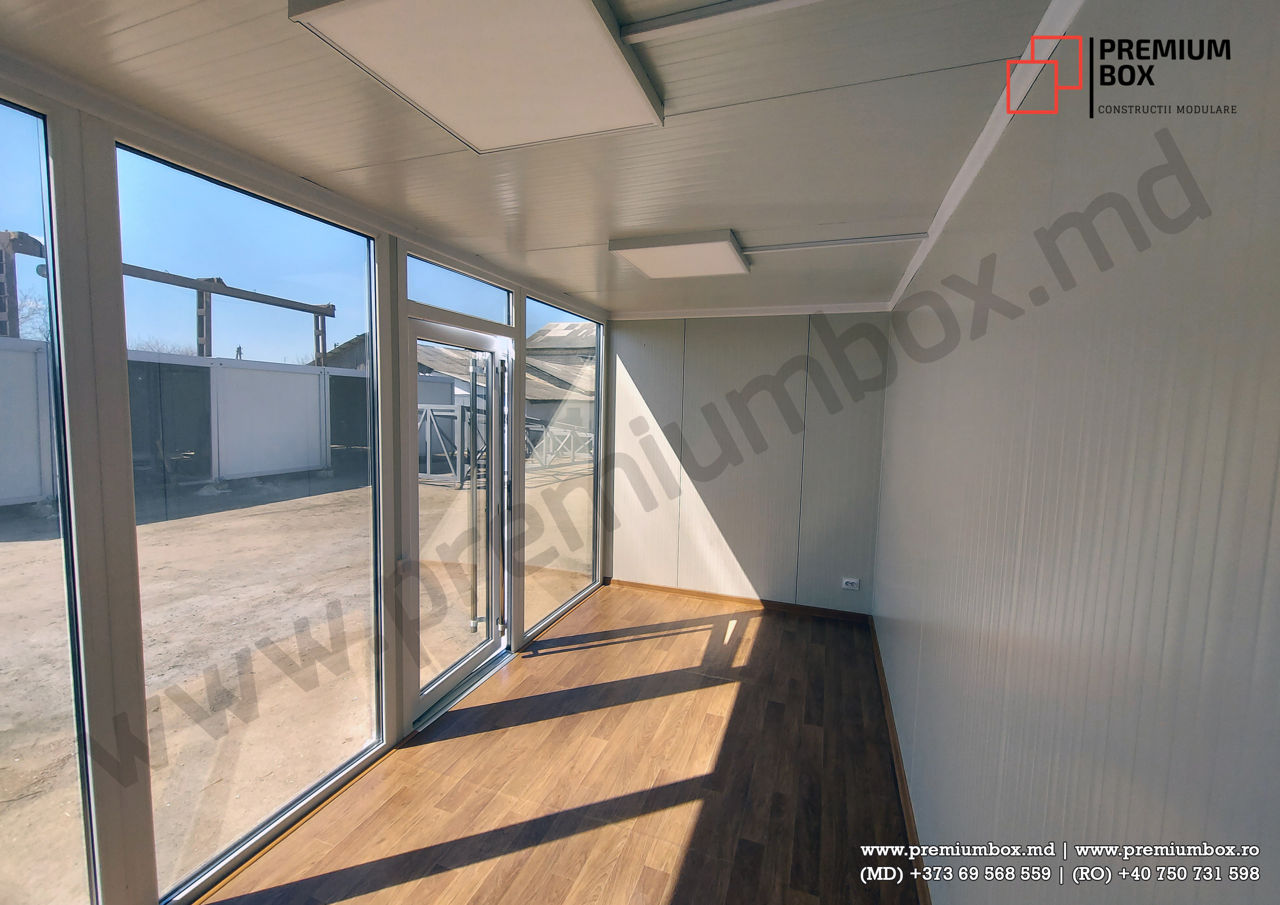 Realizăm la comandă construcții modulare pentru birouri sau spații comerciale. foto 9