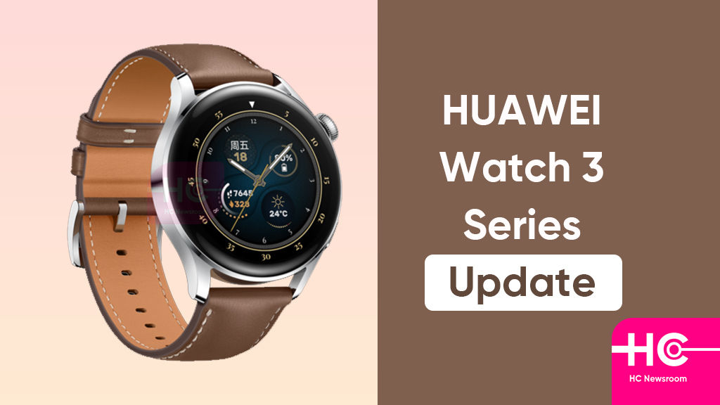 Huawei Watch 3 Classic Edition Stainless Steel GLL-AL04 Brown Leather ...