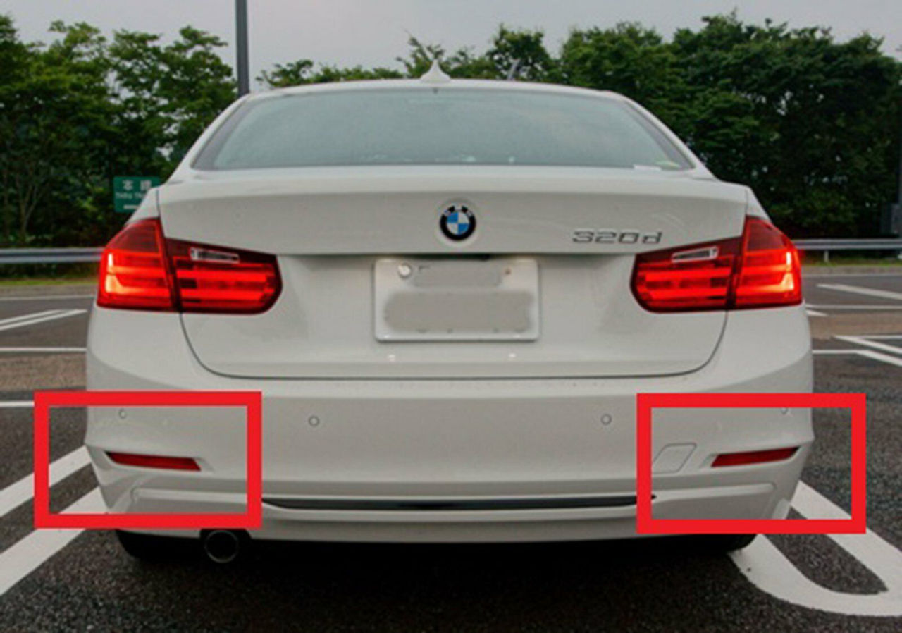 Отражатель в бампер bmw F25 F30 F32 F36 G01 G20 G30 foto 4