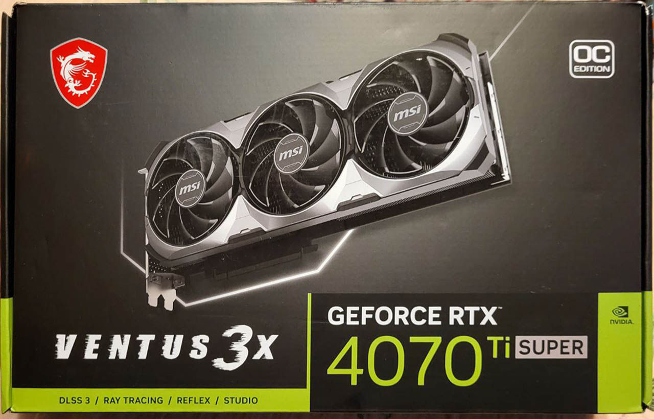 Новый GeForce RTX 4070Ti SUPER