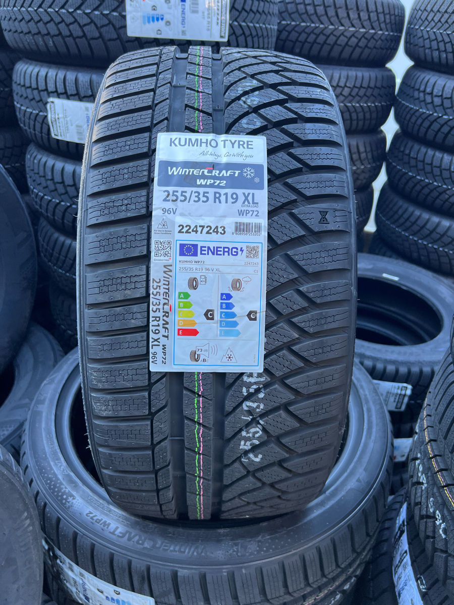 255/35 R19 Kumho Wintercraft WP72/ Монтаж, доставка, livrare/ Много ...