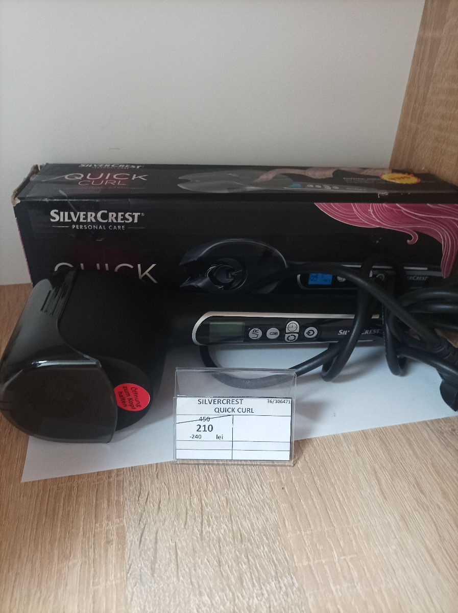 SilverCrest Quick Curl,Pret-210lei фото 0
