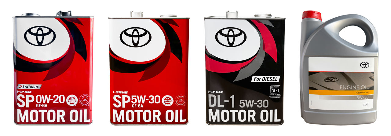Ulei Toyota  0W-20 GF-6A, 5W-30, 5W-30 Diesel. Масло Тойота. foto 1