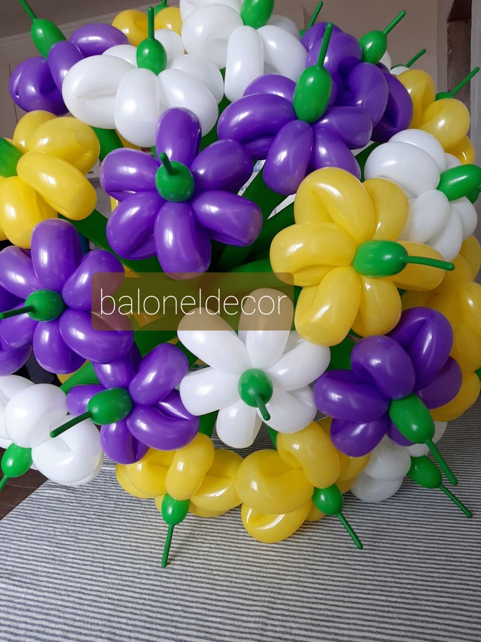 Baloane cu heliu, buchete din flori/ шары с гелием, цветы из шариков foto 6