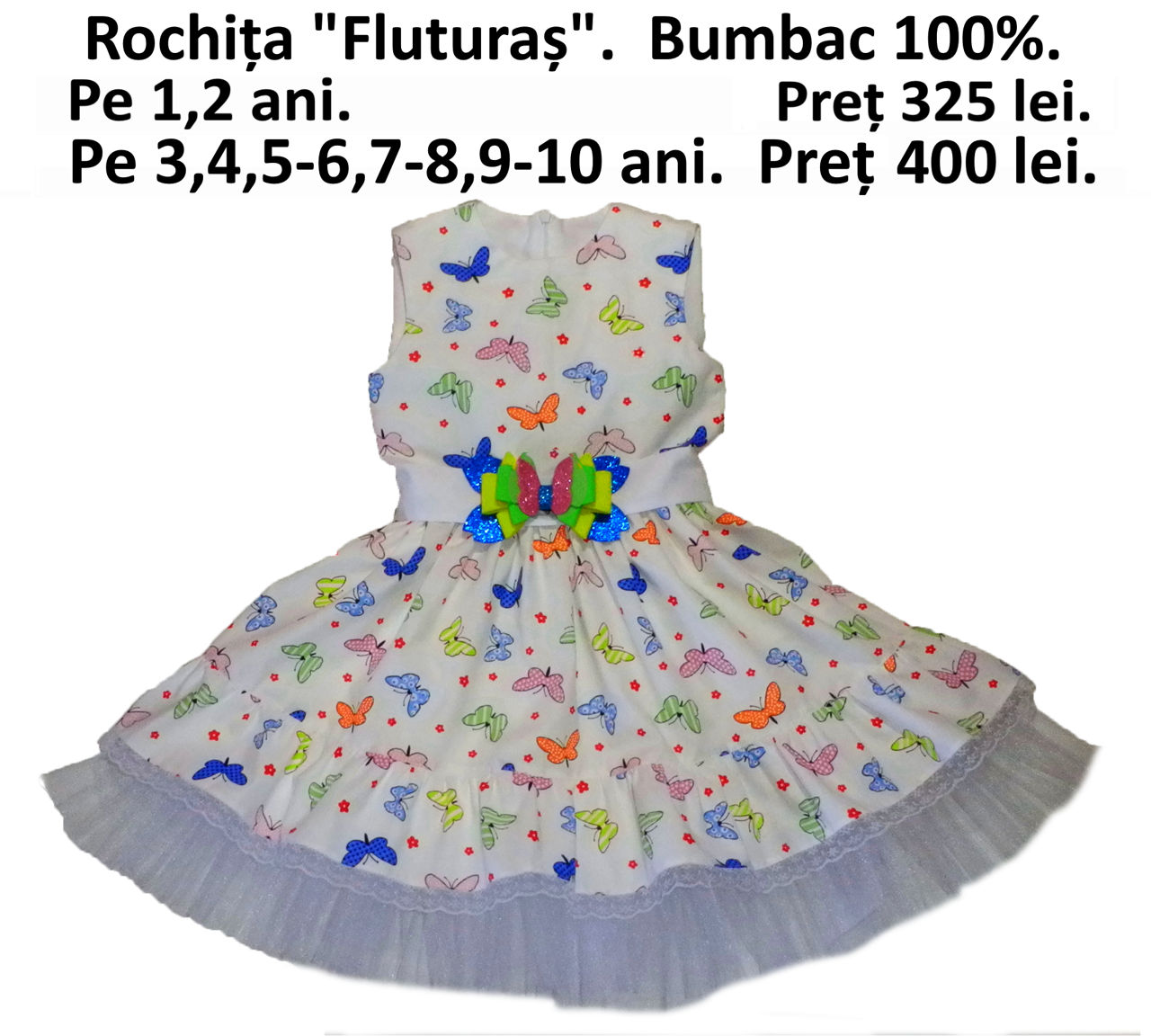 Rochițe pentru fete pe 1-10 ani!!! foto 4