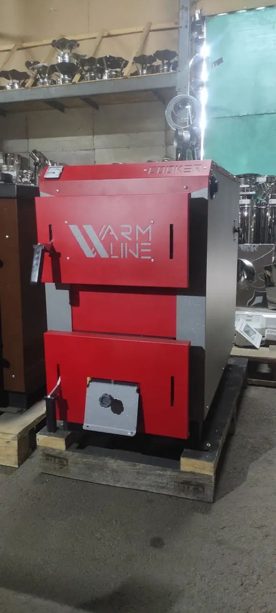 Cazan Plita Warmline Cooker 16 KW / 21 kW. Metal 6 mm. Schimbător de căldură tip șahtă. Garanție foto 0