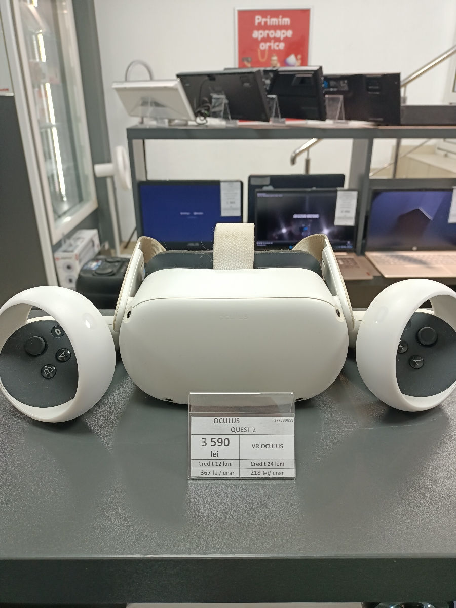 Oculus Quiest 2 / 3590 lei / Credit  фото 0