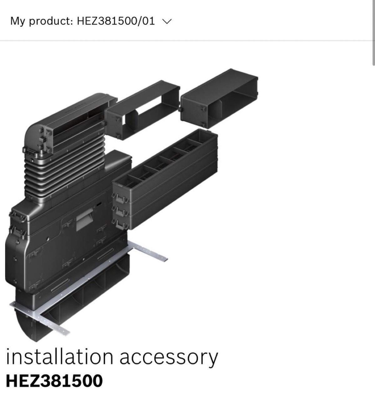 Вытяжка HEZ381500 foto 1