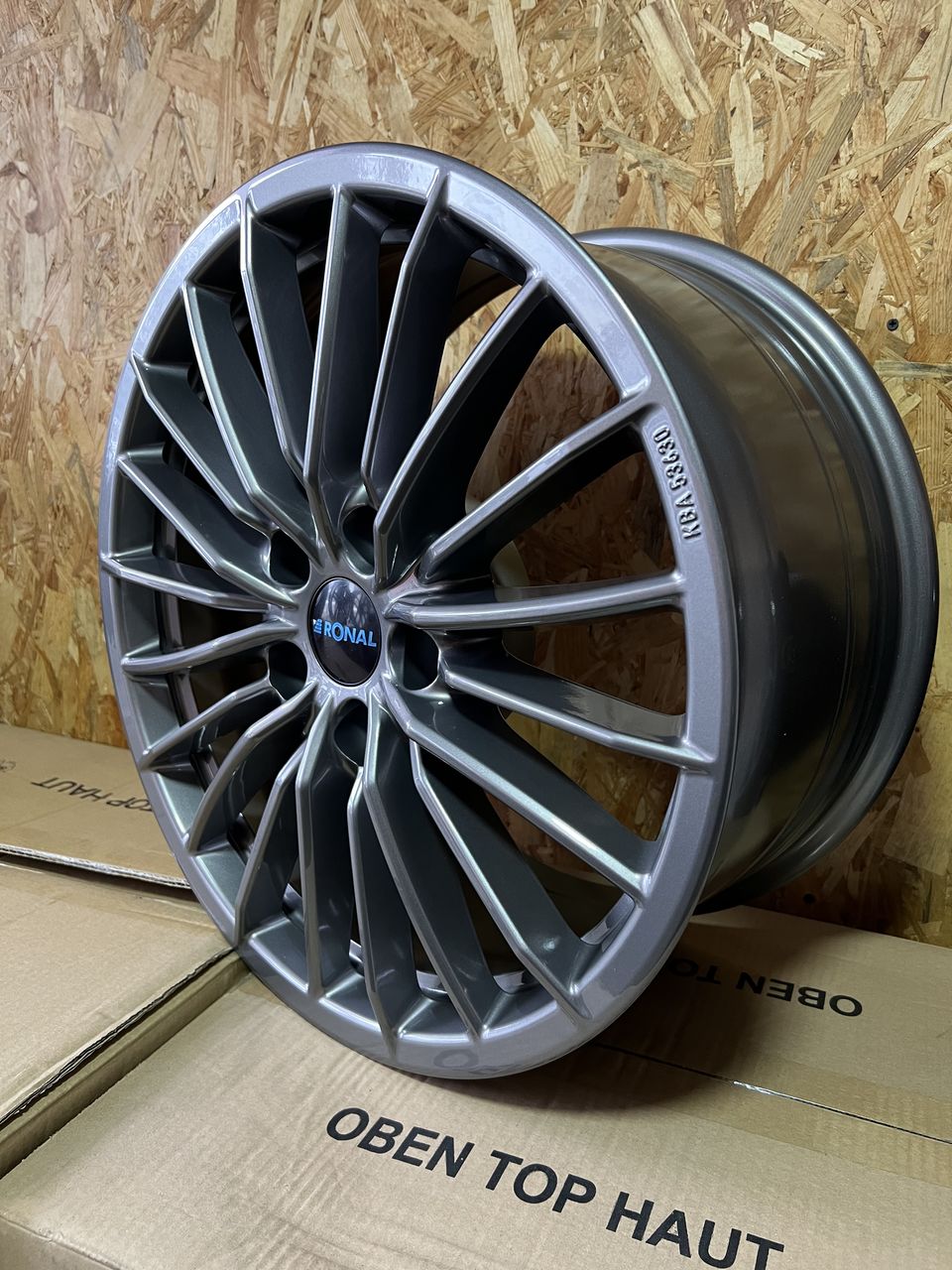 5x120 R18 Ronal R68 Разноширокие диски для Bmw F-series foto 3