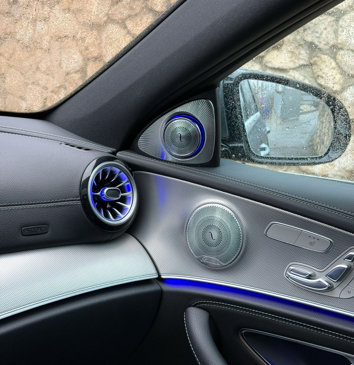 Дефлекторы W213 - Turbiene Led 64 color - Mercedes foto 9